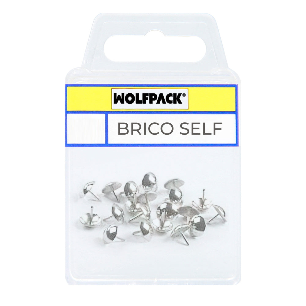 Nickel-plated thumbtacks, 35 count