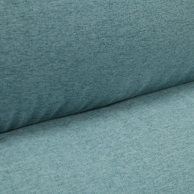 Sofá chaiselongue Denver verde antimanchas 3 plazas