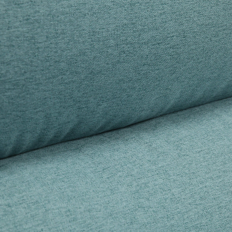 Sofá chaiselongue Denver verde antimanchas 3 plazas