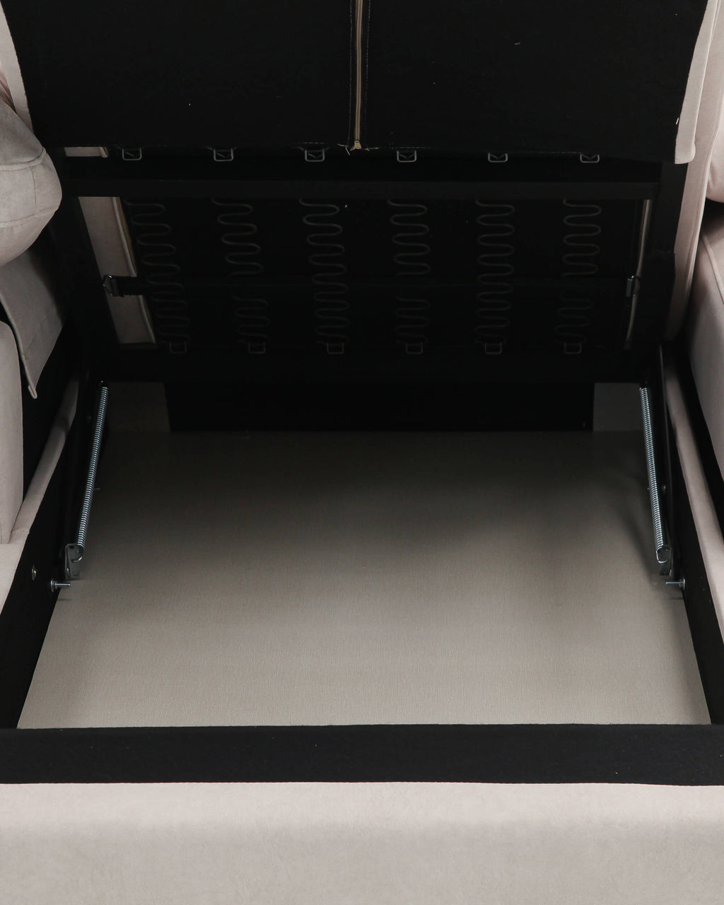 Sofá chaiselongue 3 plazas beige antimanchas para salón