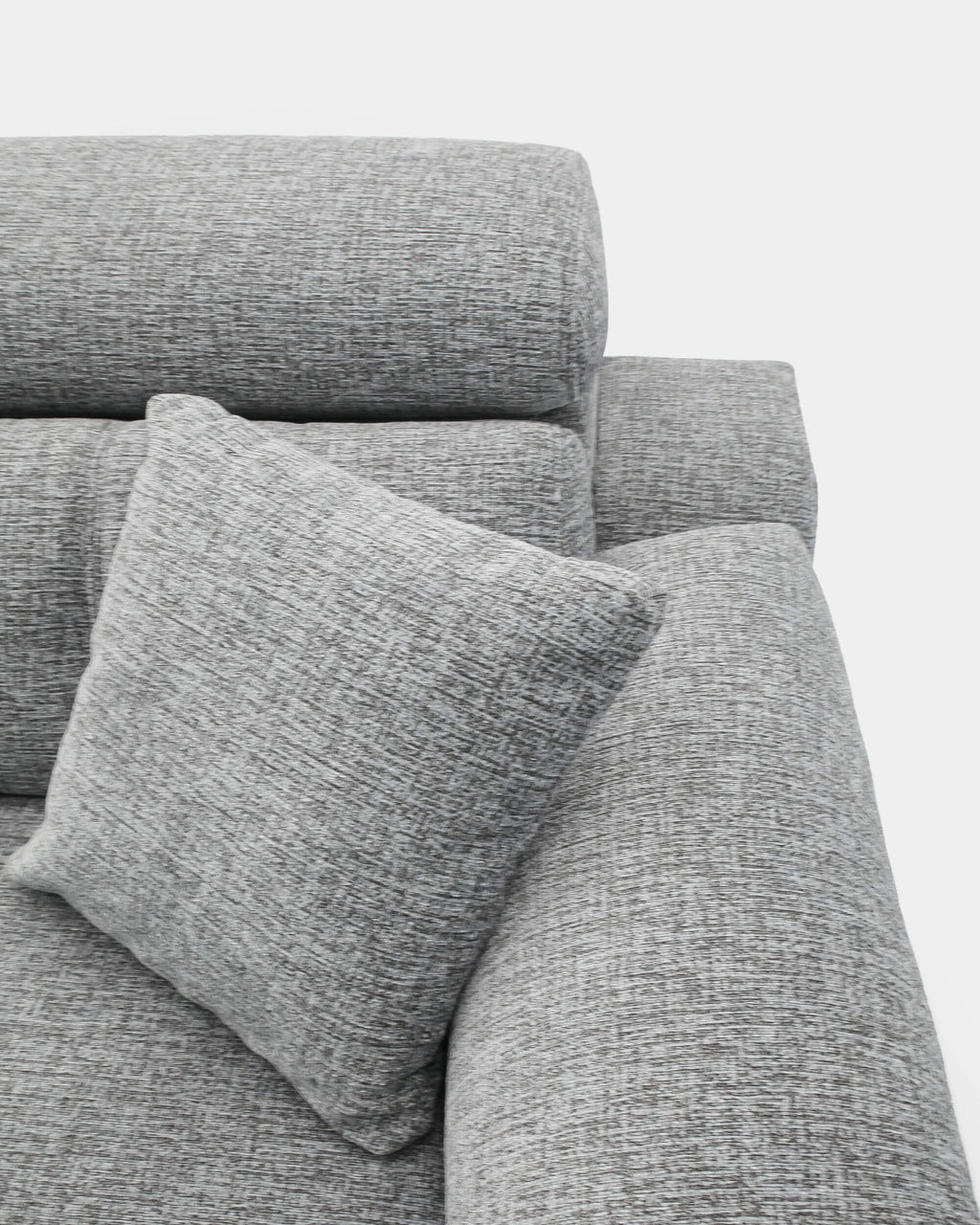 Sofá Erika 2 plazas relax compacto para salón pequeño | gris