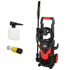 High pressure washer 135 bar 1,800 watt. With accessories. 330 liters / hour. Water cleaner with detergent tank