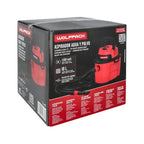 Wet and dry plastic blower vacuum cleaner, 10 liters / 1000 watts.