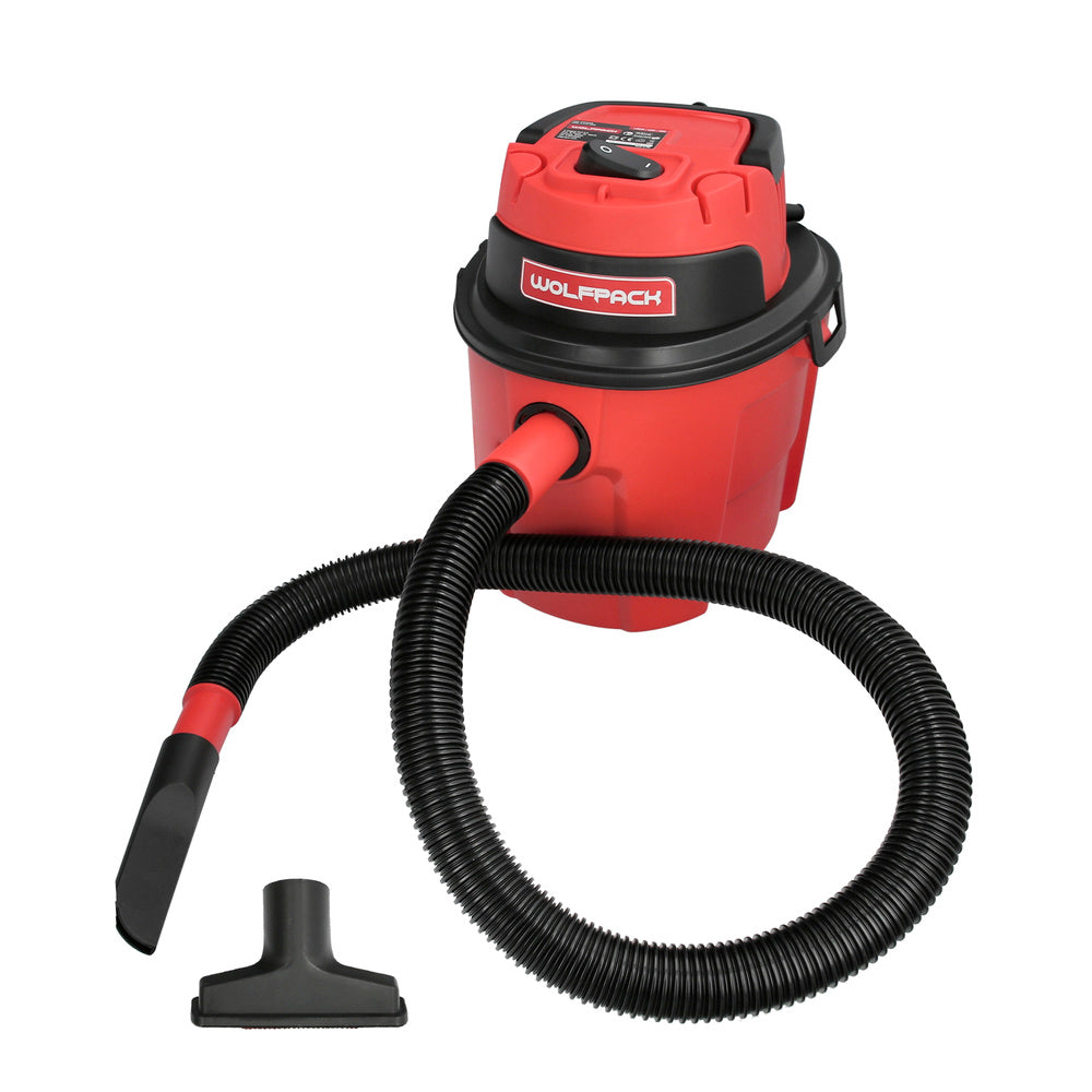 Aspirador soplador plástico agua y polvo 10 litros / 1000 watt.