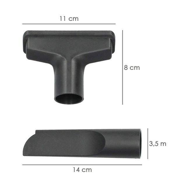 Repuesto tubo y boquillas para aspirador soplador plástico agua y polvo 10 litros / 1000 watt. (codigo 07010400)