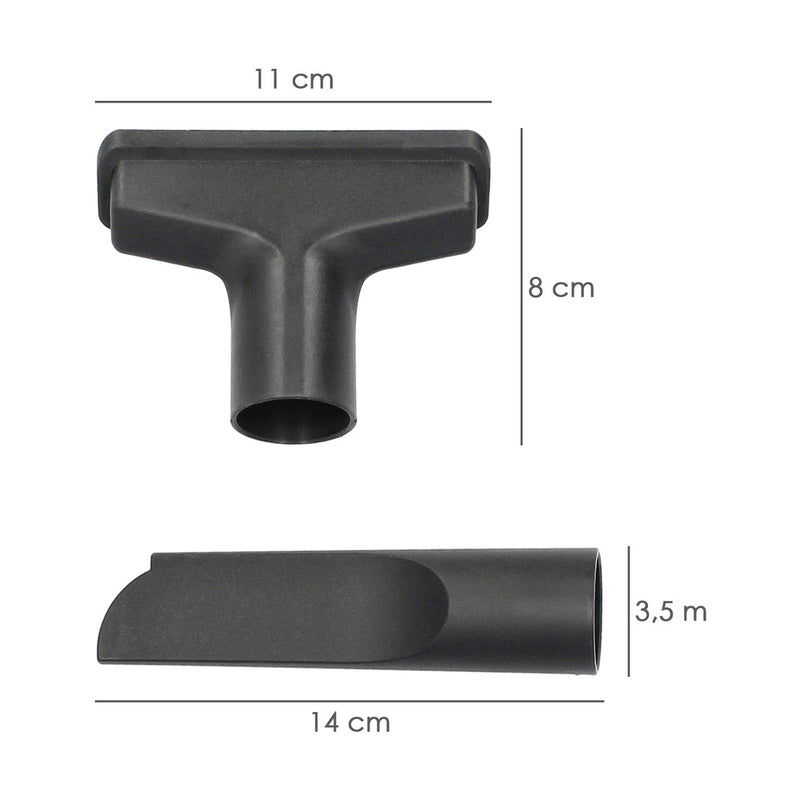 Repuesto tubo y boquillas para aspirador soplador plástico agua y polvo 10 litros / 1000 watt. (codigo 07010400)