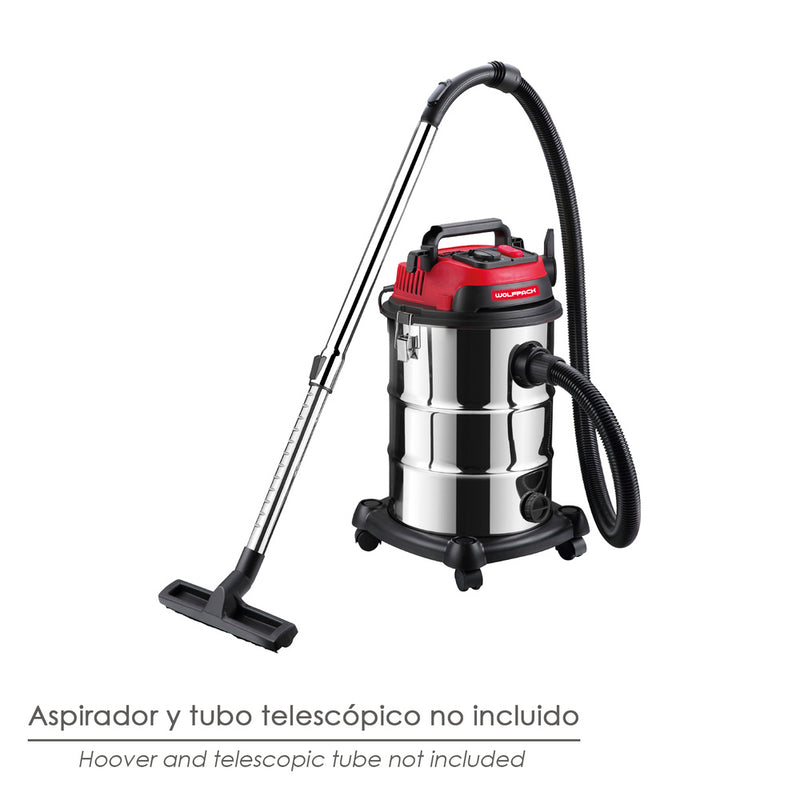 Tubo y boquillas para aspirador inoxidable 07010450