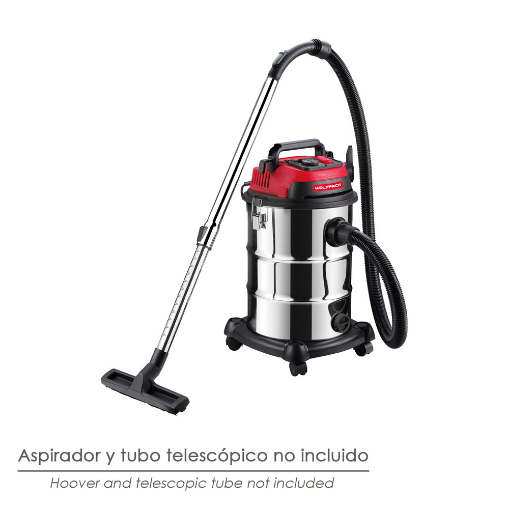 Tubo y boquillas para aspirador inoxidable 07010450