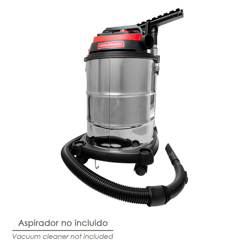 Tubo y boquillas para aspirador inoxidable 07010450