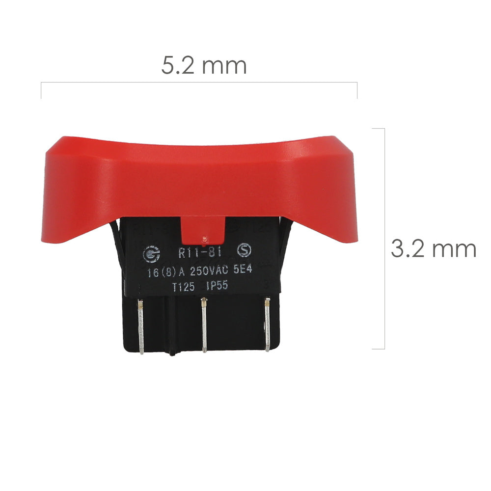 Repuesto interruptor para aspirador inoxidable (código 07010450)