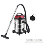 Juego ruedas para aspirador inoxidable (código 07010450)