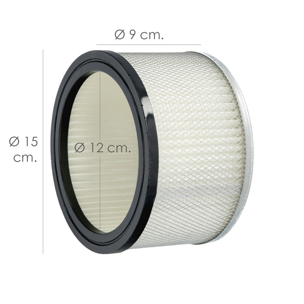 Filtro para aspirador de cinzas aspirador de cinzas wolfpack 1200 watts. 15 litros (código 07010550)