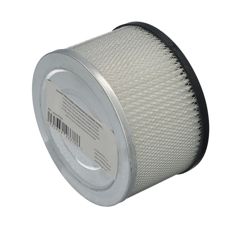 Filtro para aspirador de cinzas aspirador de cinzas wolfpack 1200 watts. 15 litros (código 07010550)