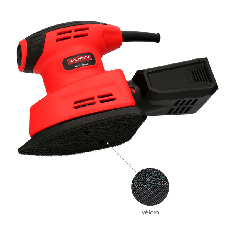 Lijadora wolfpack delta 220 watt. lijadora mouse multifunción. decapado, lijado, eliminar oxido, etc