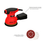Lijadora wolfpack orbital 240 watt. Lijadora multifunción. Decapado, lijado, eliminar oxido, disco ø 125 mm