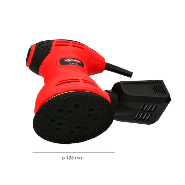 Lijadora wolfpack orbital 240 watt. lijadora multifunción. decapado, lijado, eliminar oxido, disco ø 125 mm