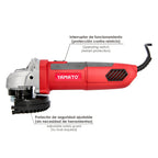 Amoladora 750 watt. Disco ø 115 mm.