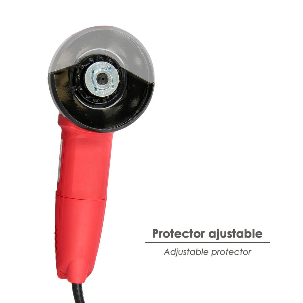 Amoladora 1200 watt. Disco ø 115 mm. Velocidad variable.