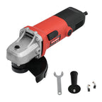 Amoladora 500 watt. Ø 115 mm 12.000 r.p.m. Eje m14 protector disco ajustable, anti arranque