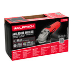 Angle grinder 900 watt. Disc ø 125 mm 11,000 r.p.m. 3-position handle m14 spindle adjustable disc guard, anti-restart