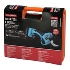 Tijeras podar a batería 21 volt. Con 2 baterías 2 a/h mango engomado, ø corte 40 mm con maletín