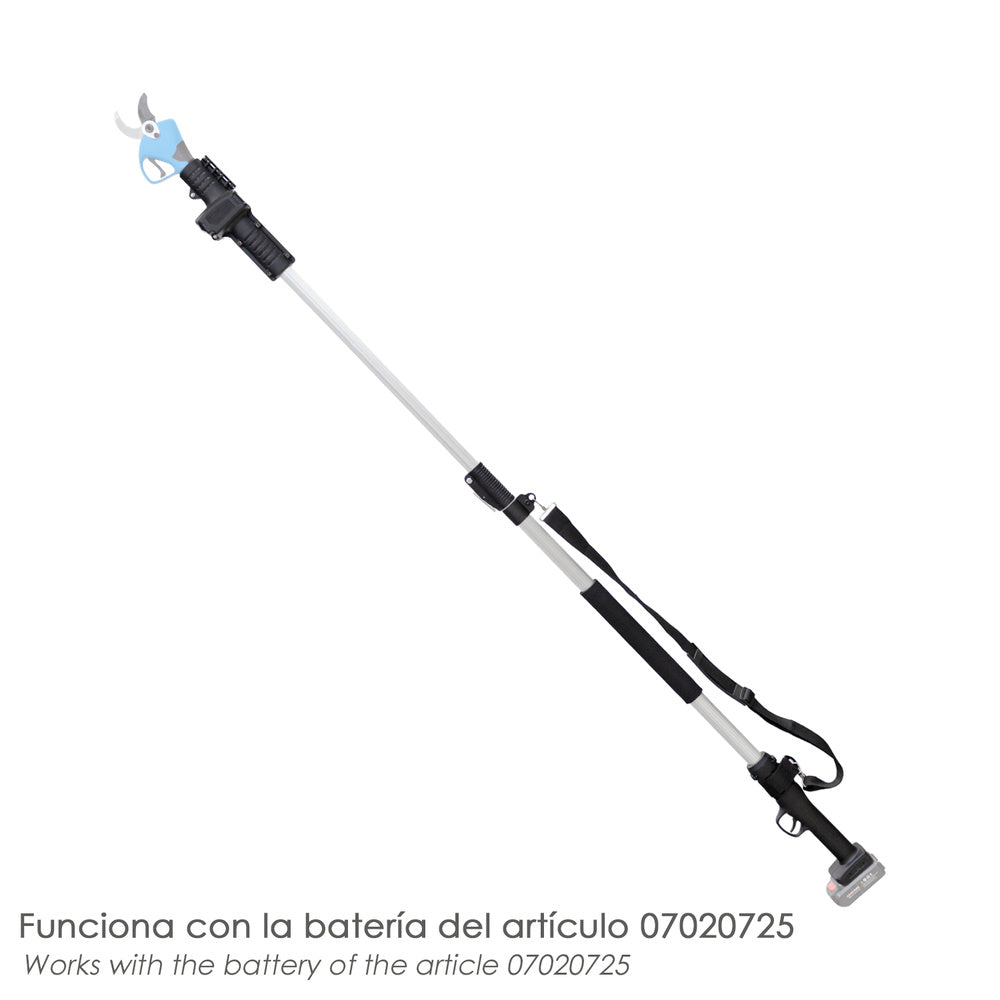 Extendable pole for pruning shears 07020725