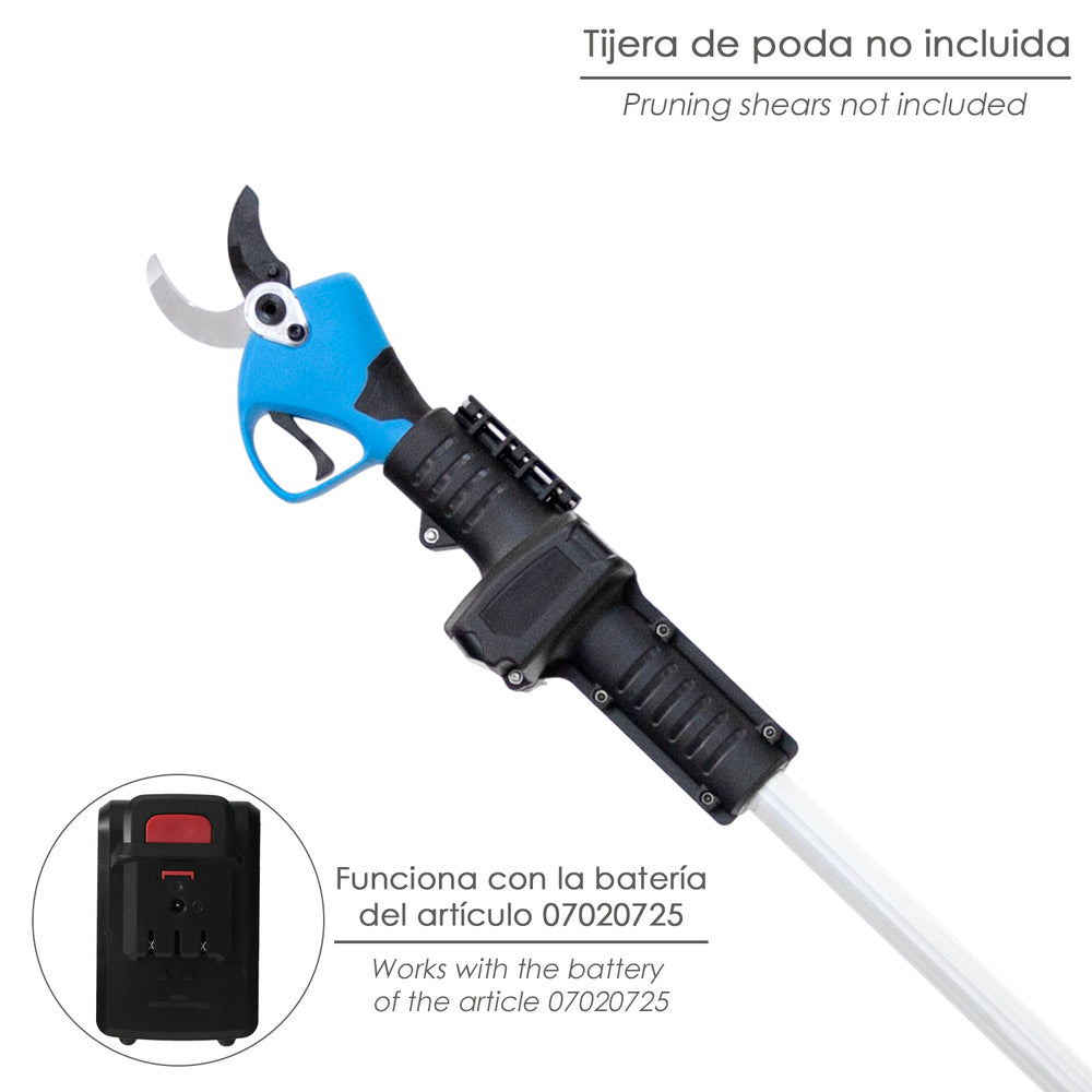 Barra extensible para tijeras podar 07020725