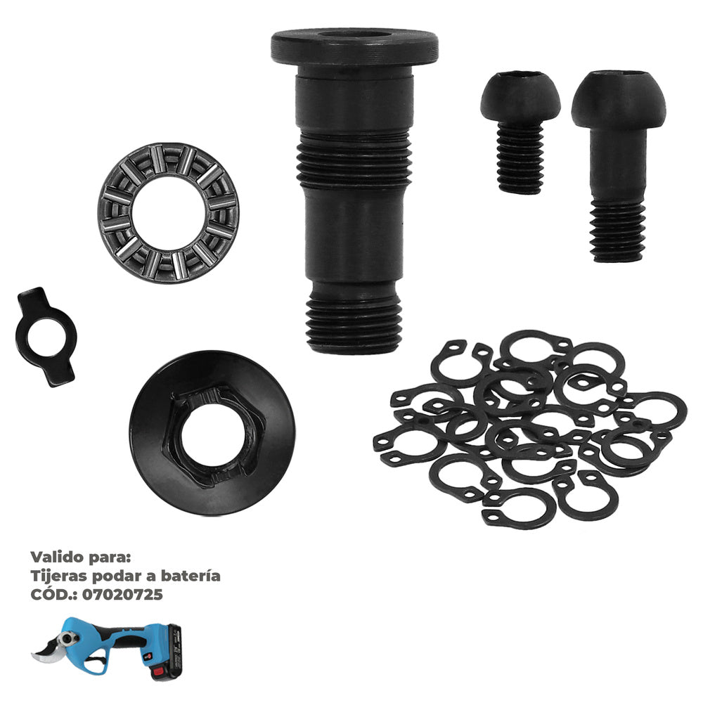 Spare parts set for fixing blades for pruning shears (code 07020725)