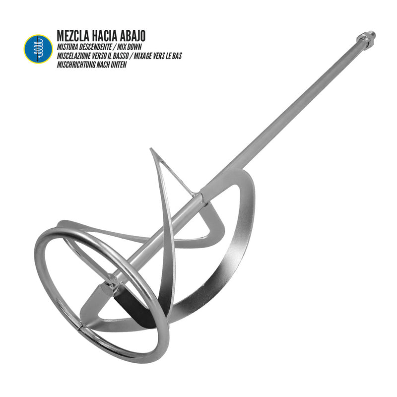 Mezclador cola recambio M14 140x600 mm