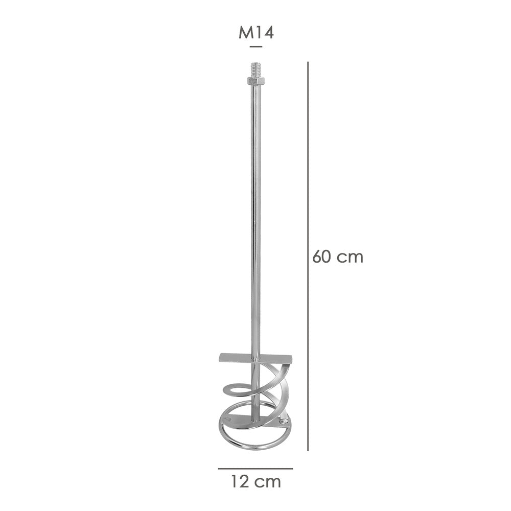 Mezclador cola recambio m14 120x600 mm