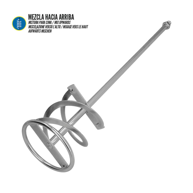 Mezclador cola recambio M14 140x600 mm