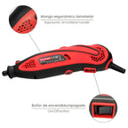 135-watt multi-tool. With 210 accessories and case. Multifunction tool, mini drill, rotary tool, grinder