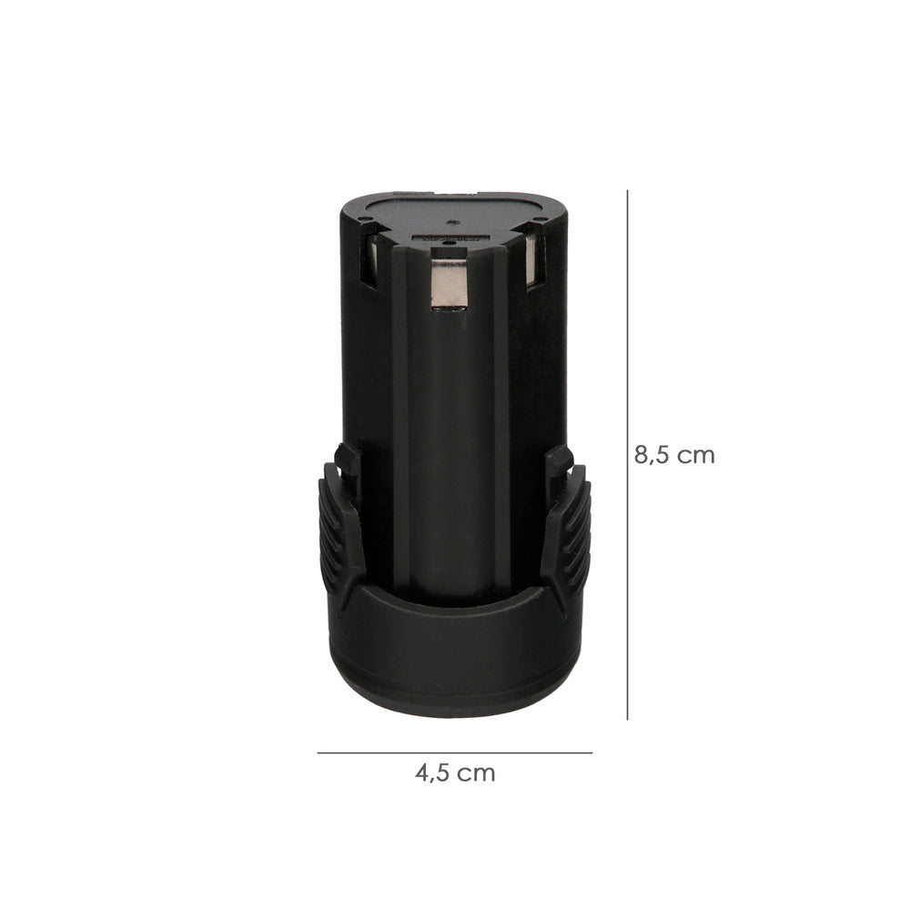 Bateria de iões de lítio Wolfpack de 12 volts para berbequim, bateria de iões de lítio Wolfpack de 12 volts e 1,3 Ah