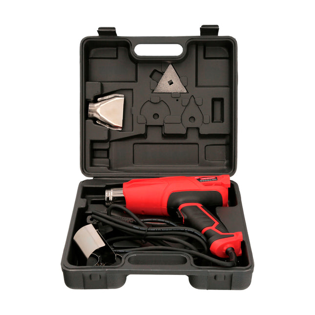 Pistola aire caliente 2000 watt. 2 potencias con  accesorios. decapador, pistola decapar aire caliente