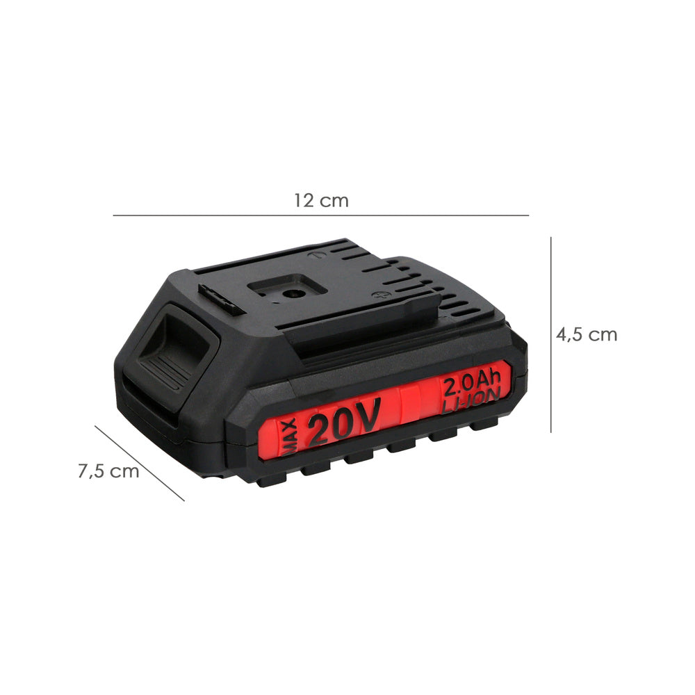 Bateria de substituição Wolfpack 20v Li-ion 2ah