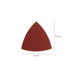 Lija triangular para herramienta multifunción. Pack 20 lijas