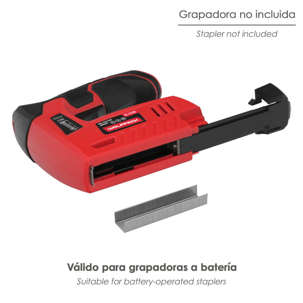 Grapas para clavadora eléctrica nº 3 10x11,4 mm caja 1.000 piezas. Grapas tipo 53. Grapas grapadora,