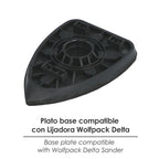 Plato recambio lijadora delta