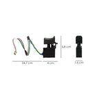 Interruptor martillo sds plus a batería 20 volt. Con batería 4.0 ah. . Código 07021670
