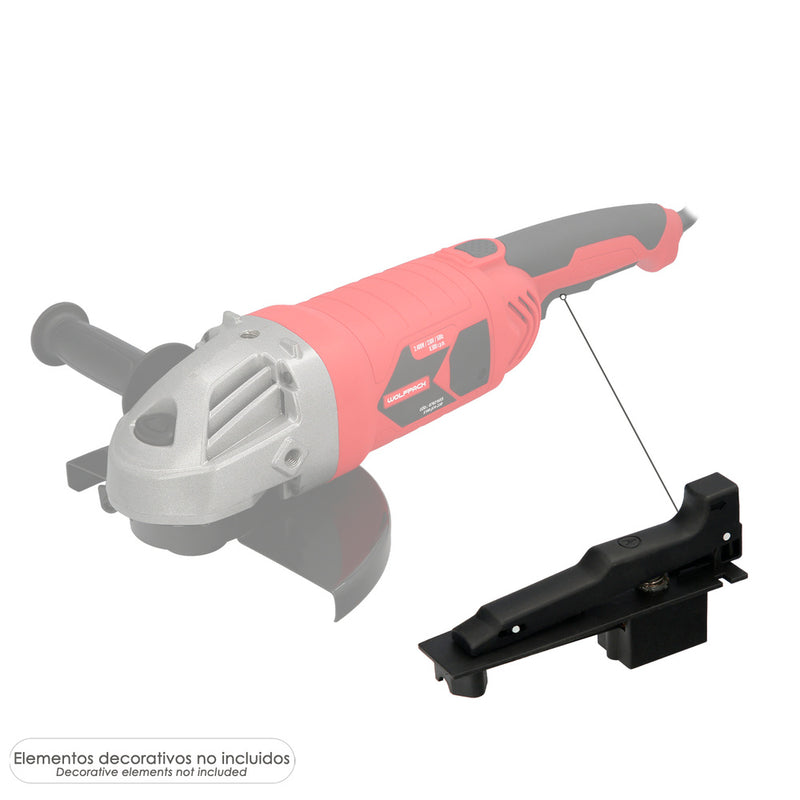 Interruptor para amoladora 2.400 watt. ø 230 mm. codigo 07021655