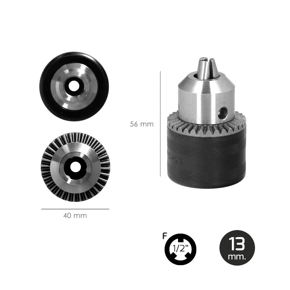 SDS Plus hammer adapter to 13mm chuck with key, SDS adapter, SDS to drill bits