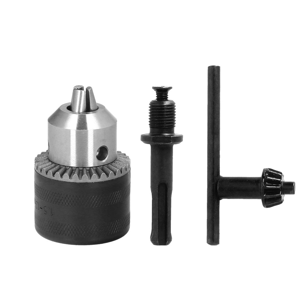 SDS Plus hammer adapter to 13mm chuck with key, SDS adapter, SDS to drill bits