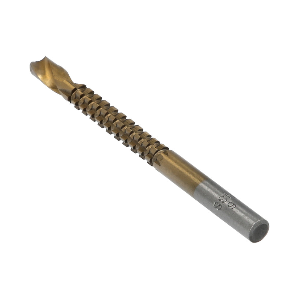Fresa rotativa para metais HSS Ø 6 x 80 mm para berbequim / fresadora