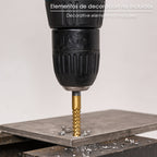 Fresa rotativa para metais HSS Ø 6 x 80 mm para berbequim / fresadora