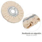 Disco pulidor de tela para amoladora / esmeriladora ø 150 mm