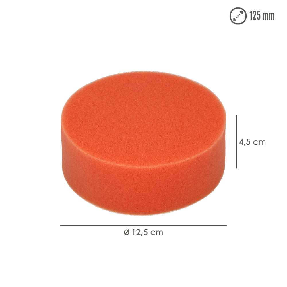 Polishing sponge disc with Velcro ø 125mm