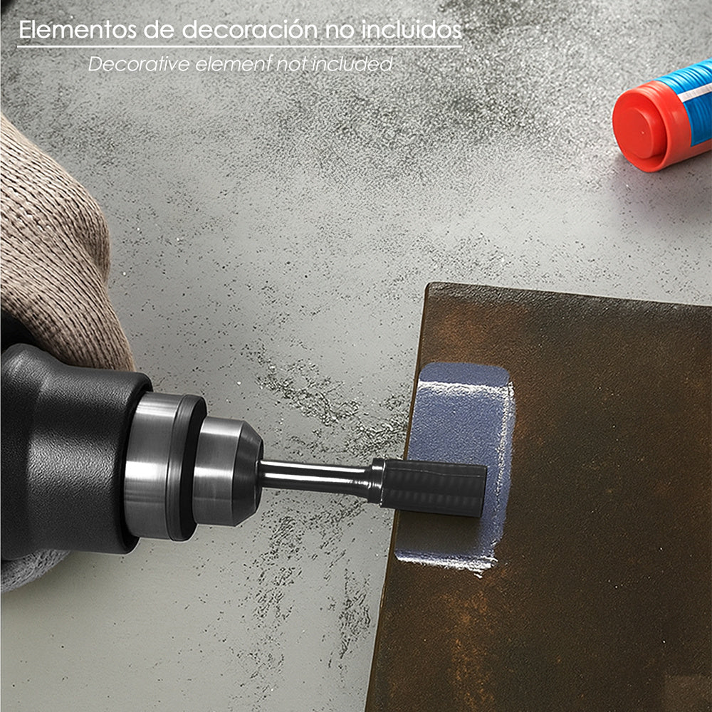Fresa rotativa para metal cilíndrica ø 12 mm para berbequim / fresadora
