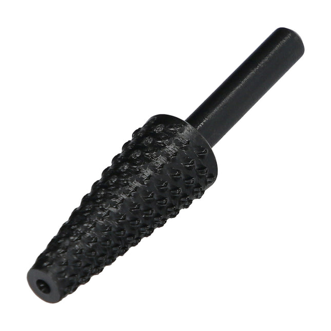 Fresa rotativa para metal conica ø 6 a 15 mm. para taladro / fresadora