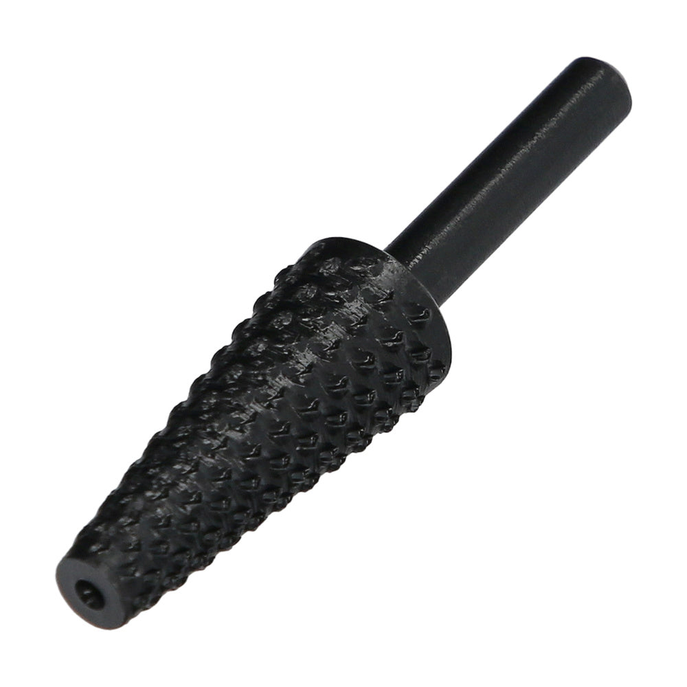 Conical rotary burr for metal, ø 6 to 15 mm, for drill/milling machine