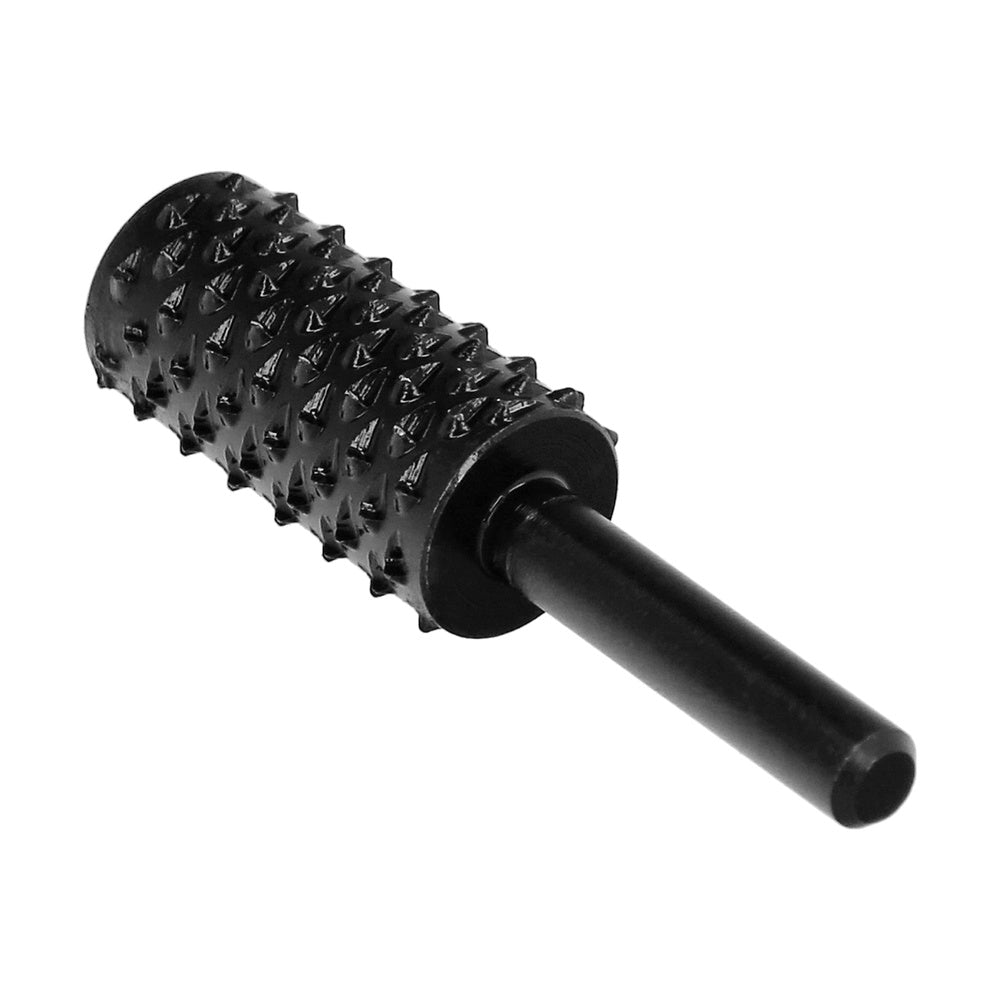 Cylindrical rotary wood rasp ø 15 mm for drill / router